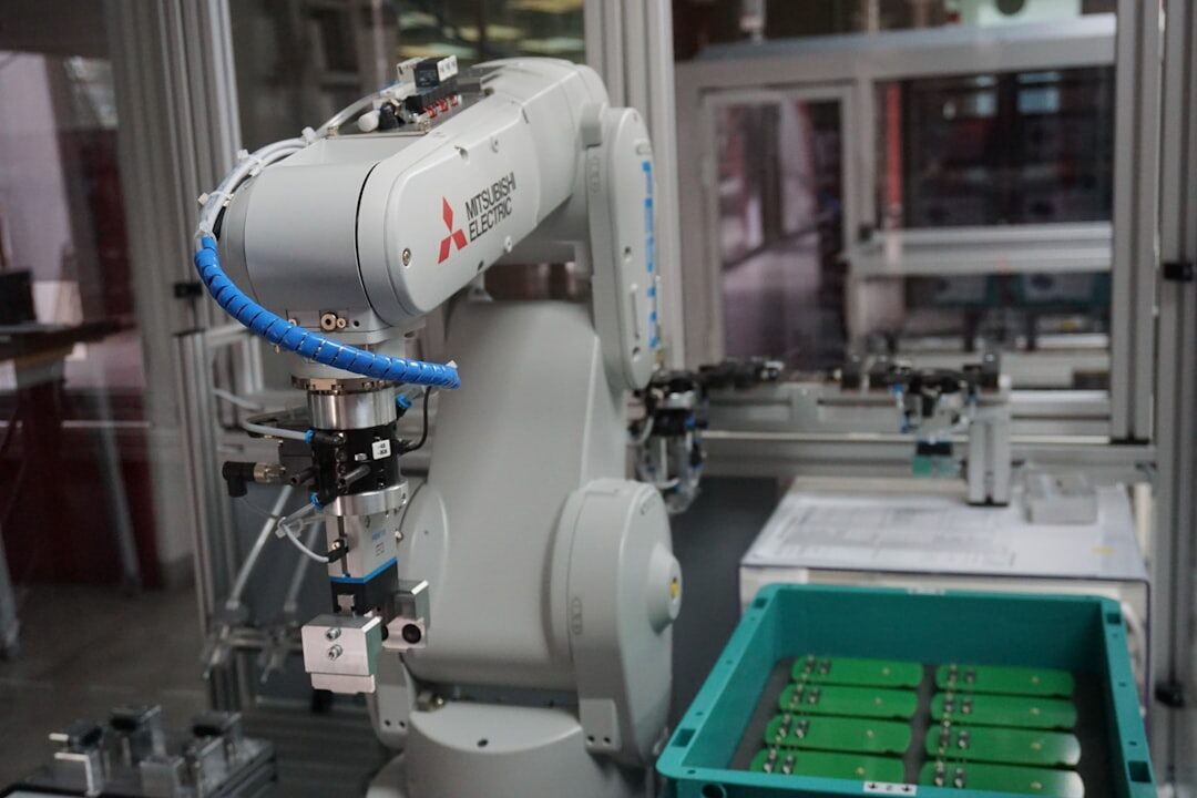 Advanced robotics technology with precision mechanical components